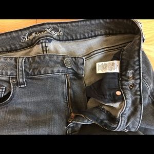Black Skinny Kick by AEO